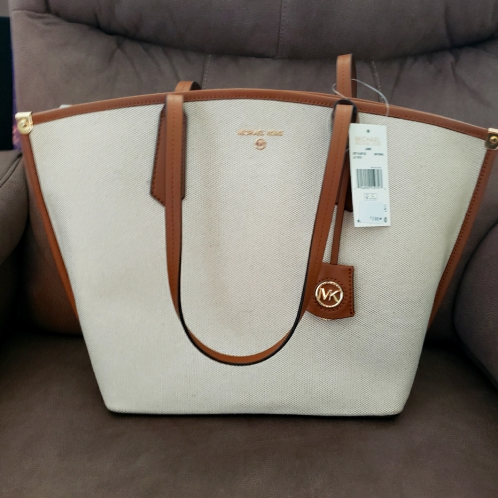 Michael Kors Jane Canvas Tote